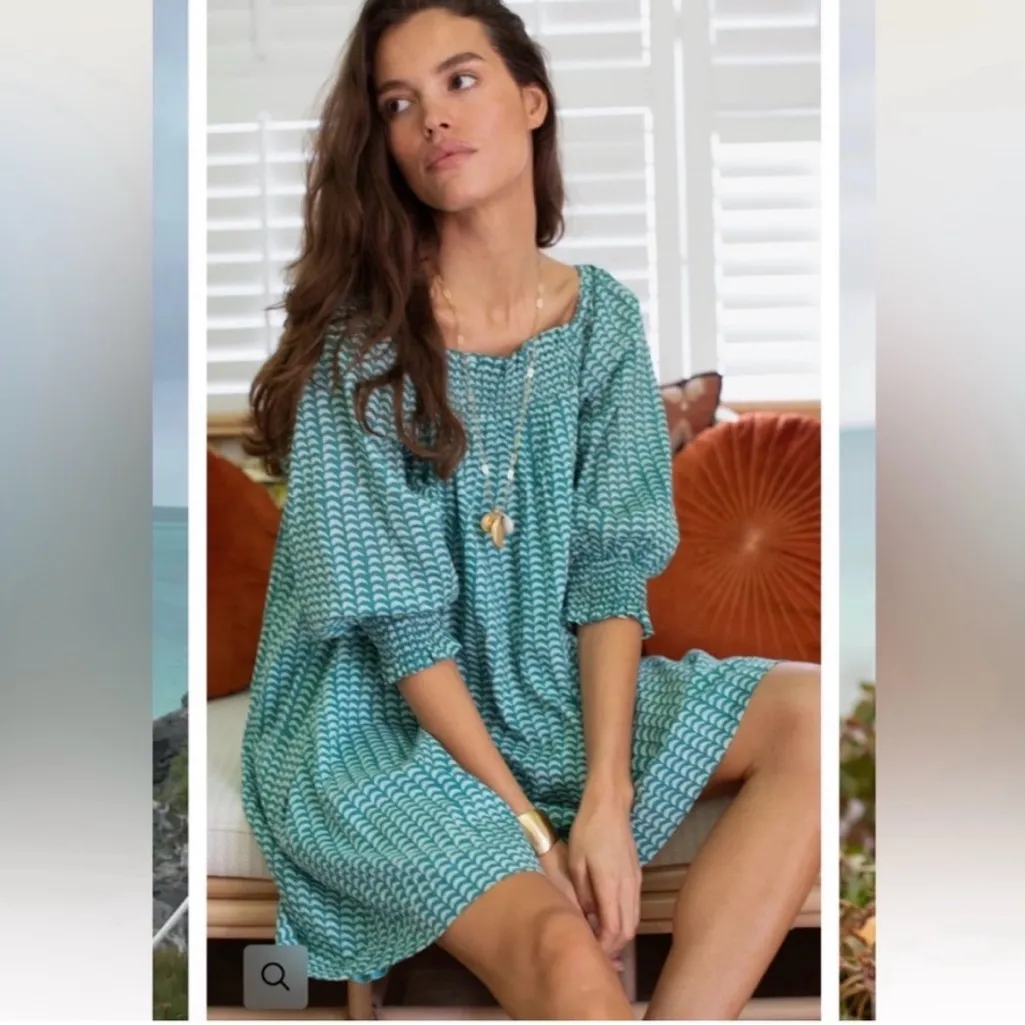 Marea Meg Dress NWT Blue Size L - Image 2