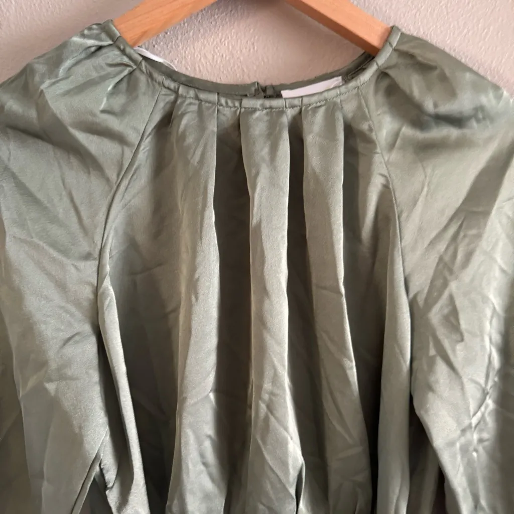 HELLO MOLLY Softest Words Satin Dress‎ - Image 5