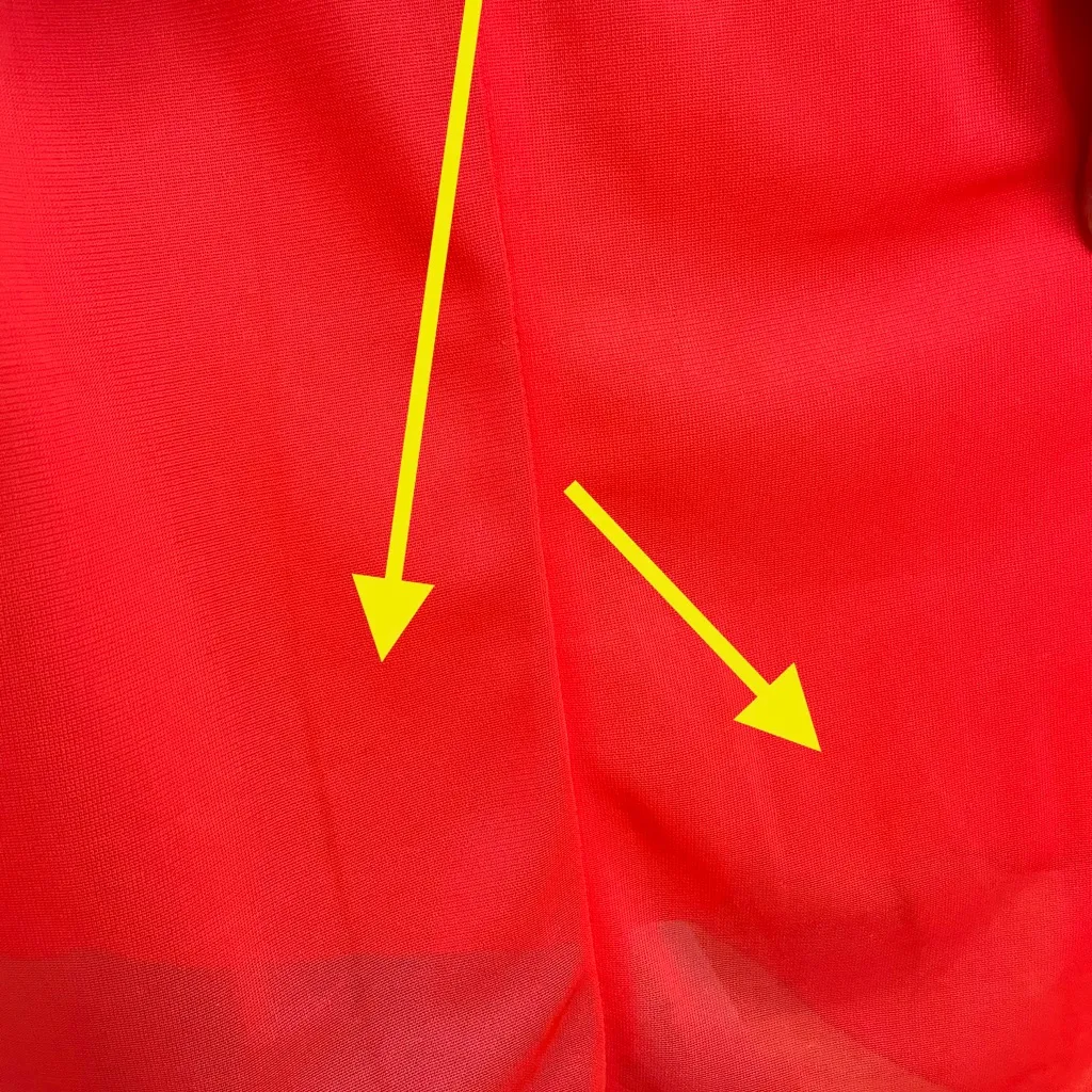 City Triangles Prom Dress Bright Coral Grecian Formal‎ Gown Beaded Cross Sequins - Image 6