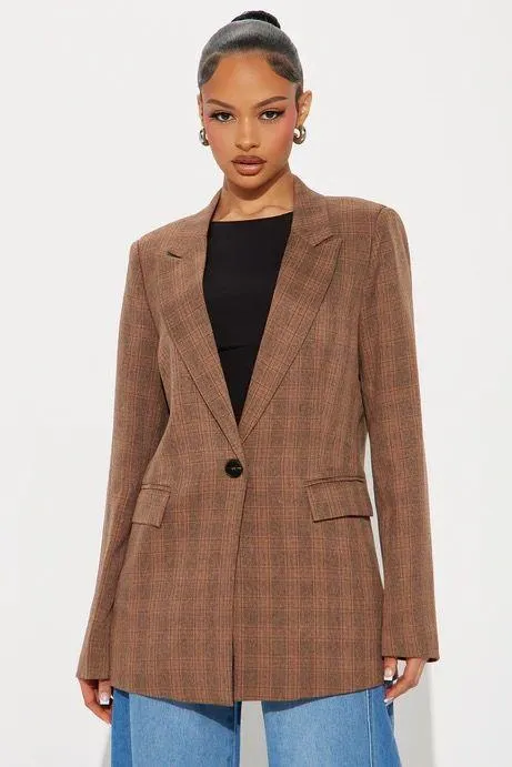 Plaid Blazer - Image 4