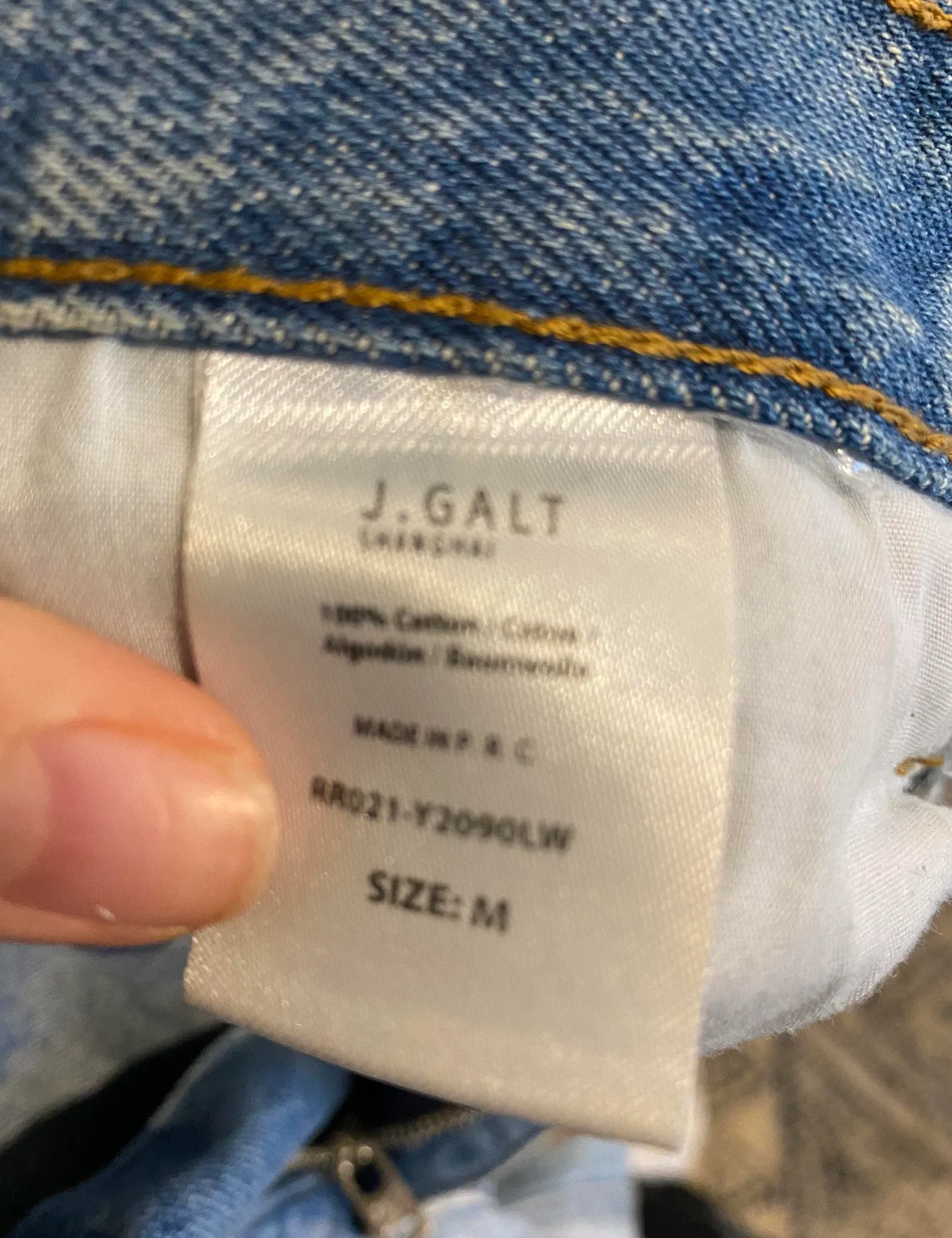 Brandy Melville Light Wash Jeans - Image 3