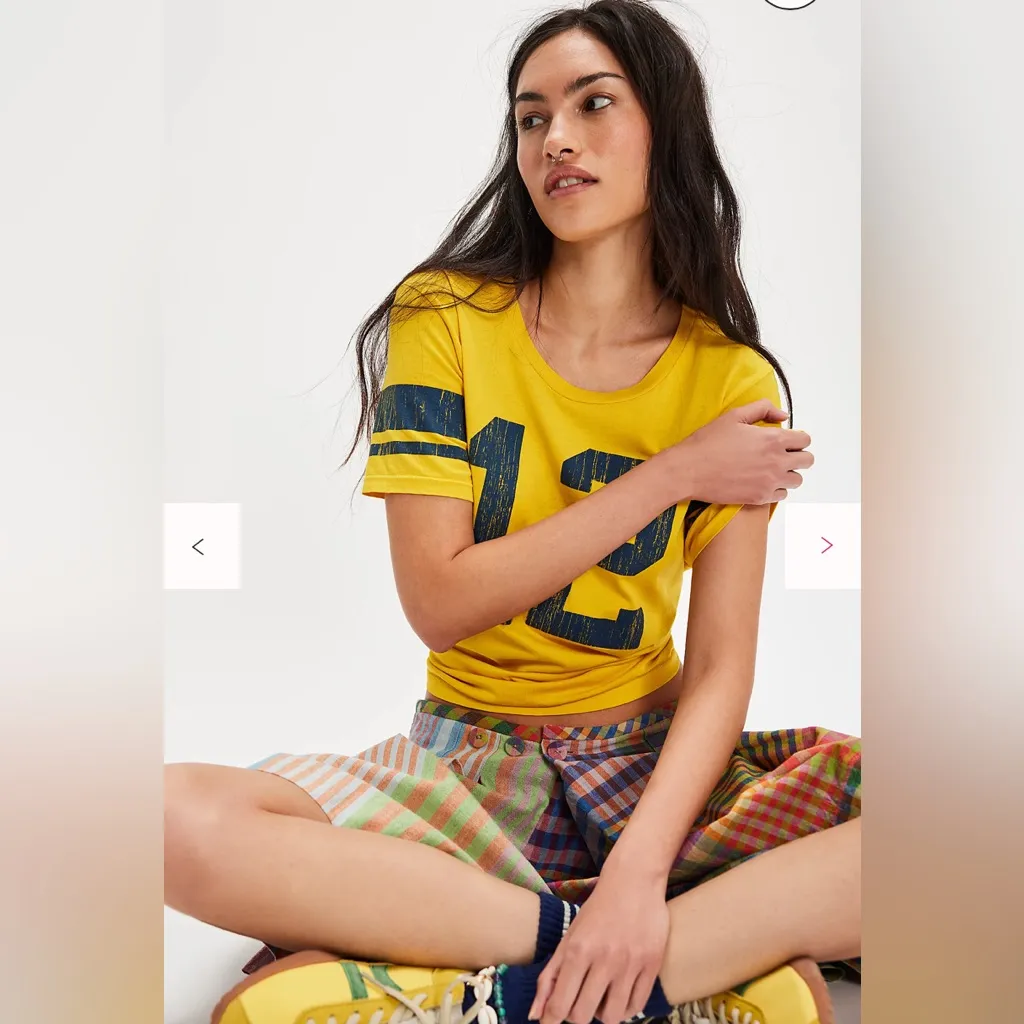 Free People Throwback Sports Tee - Image 3