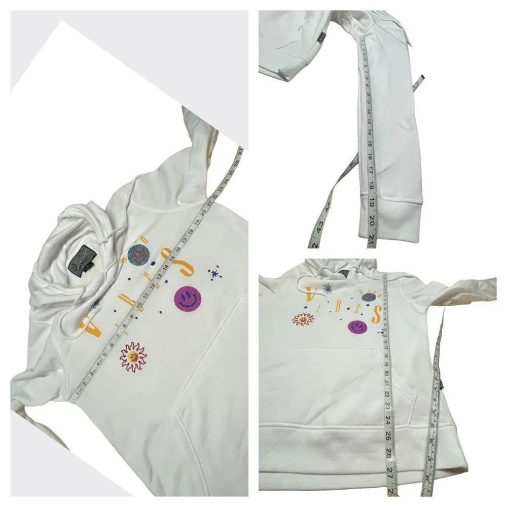 Brooklyn Cloth Co. * Good Vibes * Womans Hoodie Sz L - Image 5