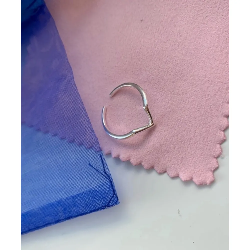 NEW White Gold Plated Midi Knuckle‎ Finger Stacking Ring, Adjustable - Image 9