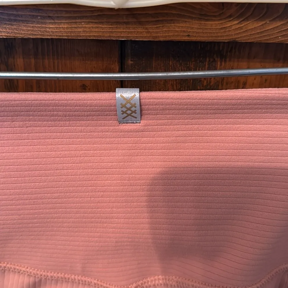 Rhône Ripple 7/8 Pocket Legging, Cameo Pink, Size XS Pink - Image 6