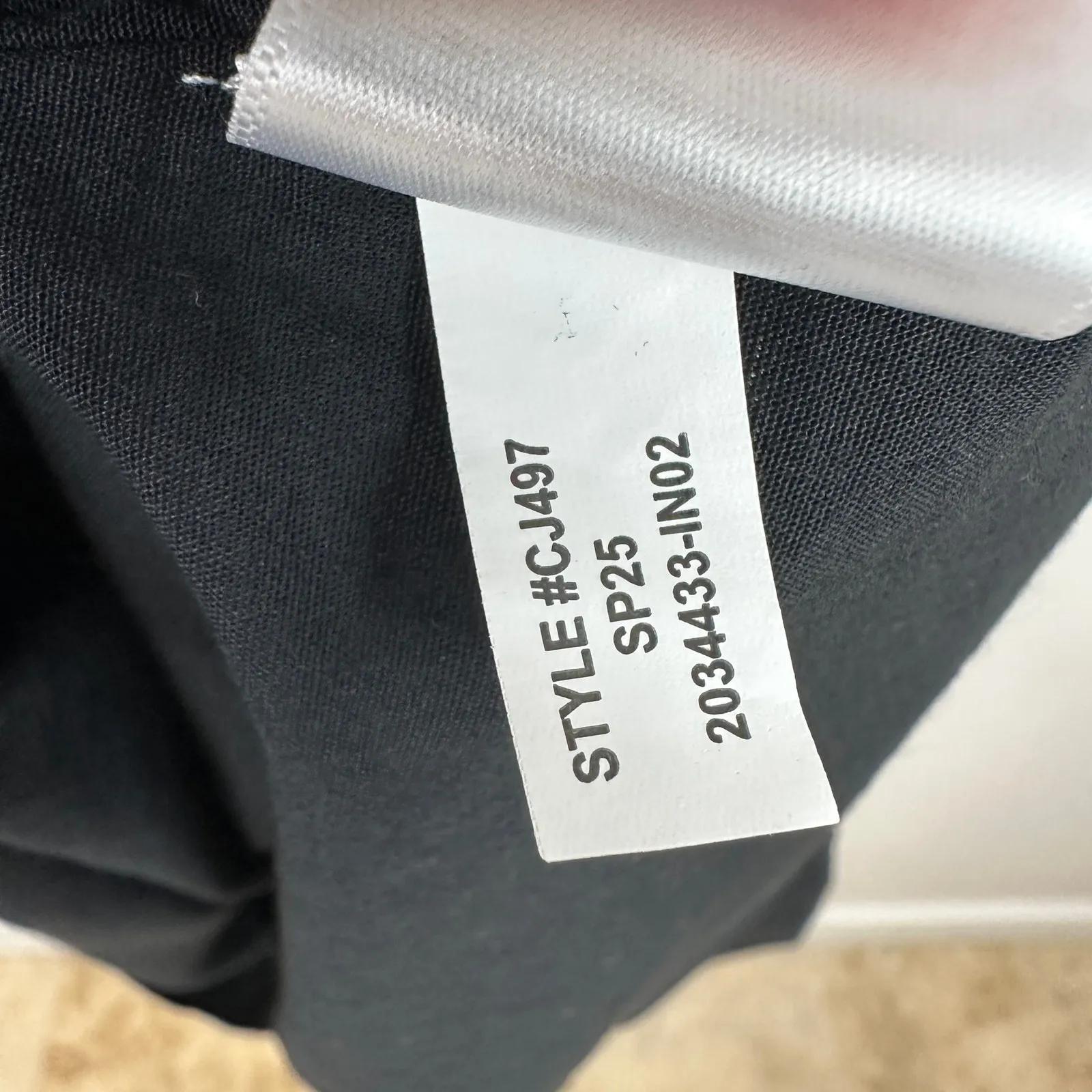 J.Crew Drop Waist Mixy Dress Midi Cotton A Line Retro Minimalist Black XXS NWT - Image 12