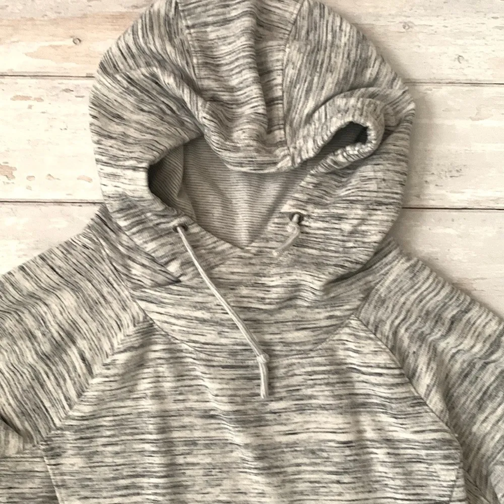 Avalanche Outdoor Co. Size M Women’s Marled Gray Cowl Hoodie Sweatshirt Medium - Image 3