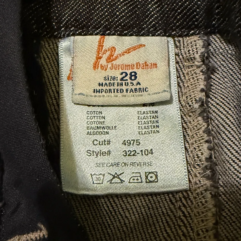 Citizens of Humanity Dark Wash High Waist Stretch Double Zip Denim Skirt -28 - Image 8