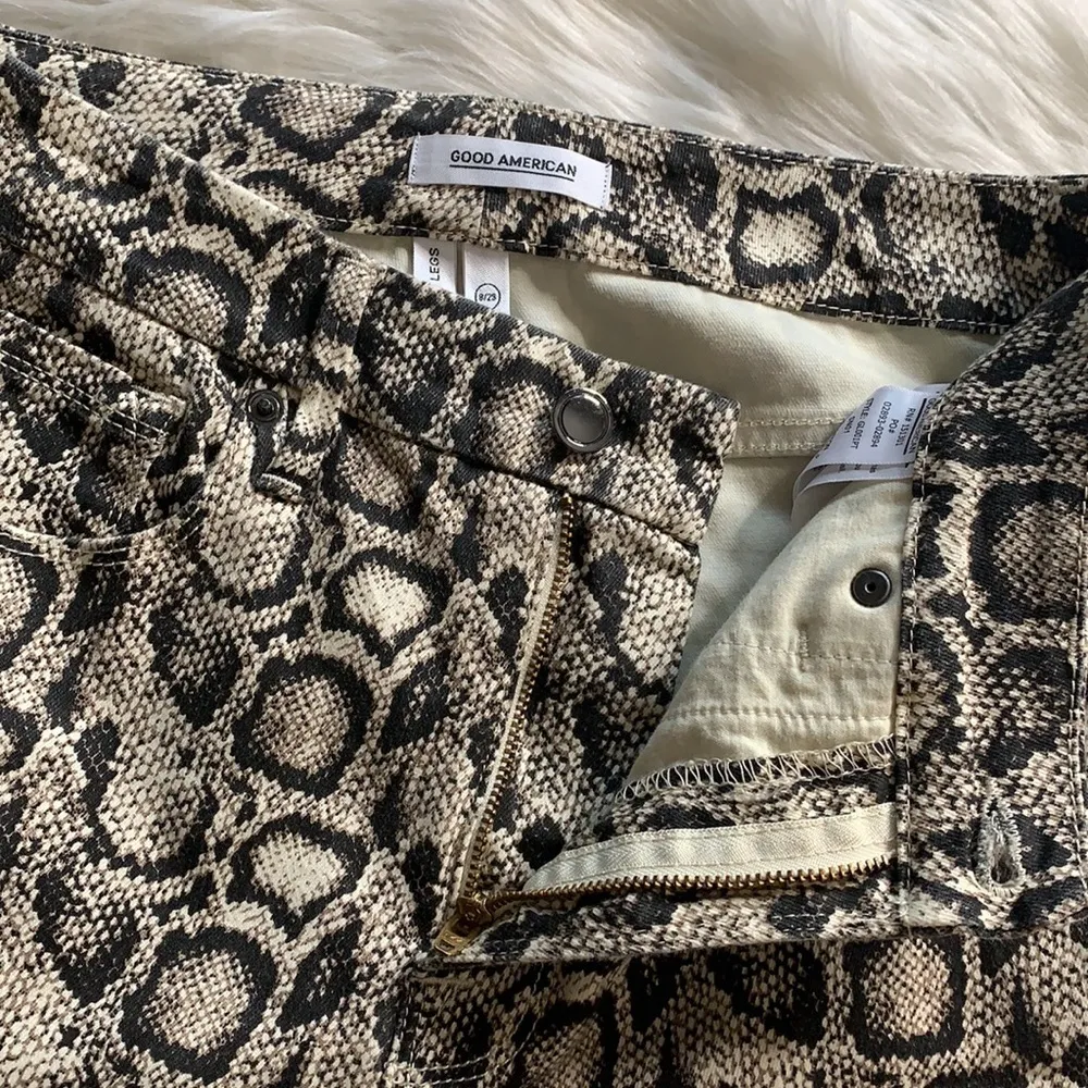 good american • good legs snakeskin skinny jeans - Image 8