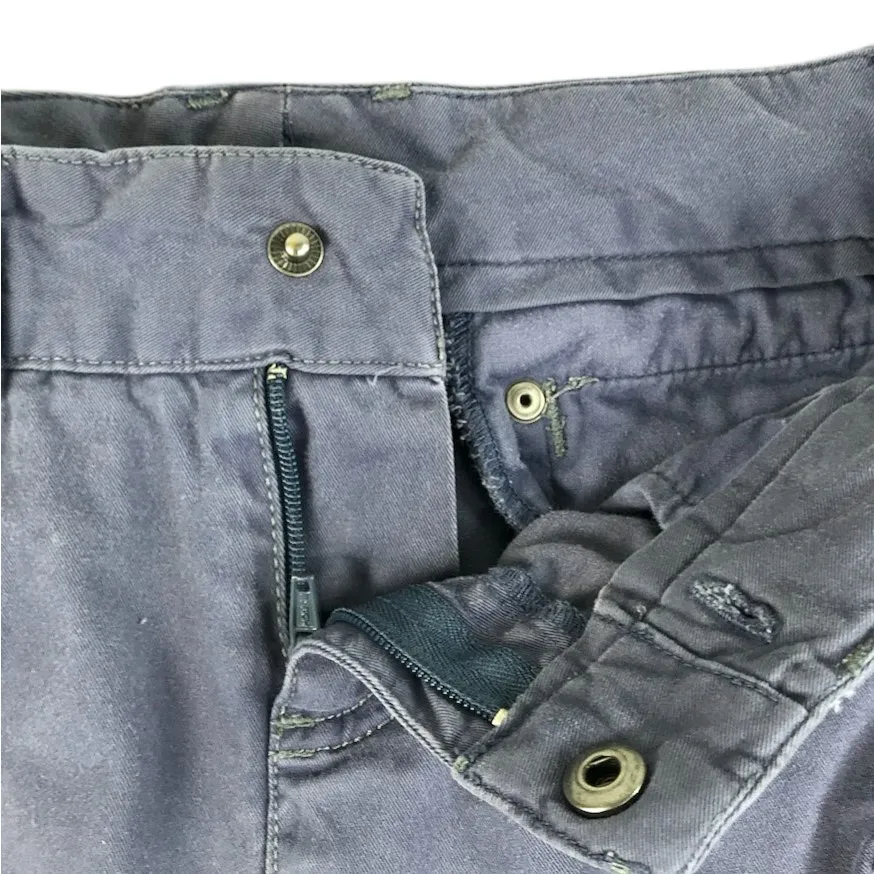 ATHLETA Take a Hike Cargo Mini Skirt Size 4 Blue Studded Outdoor Sporty Travel - Image 4