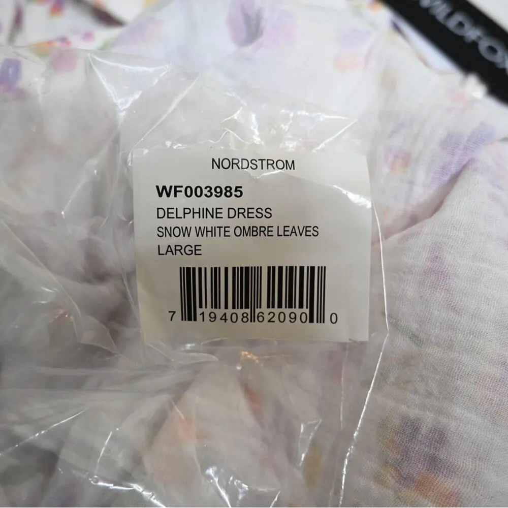 Wildfox Womens L Delphine Floral Tiered Sundress NEW - Image 14