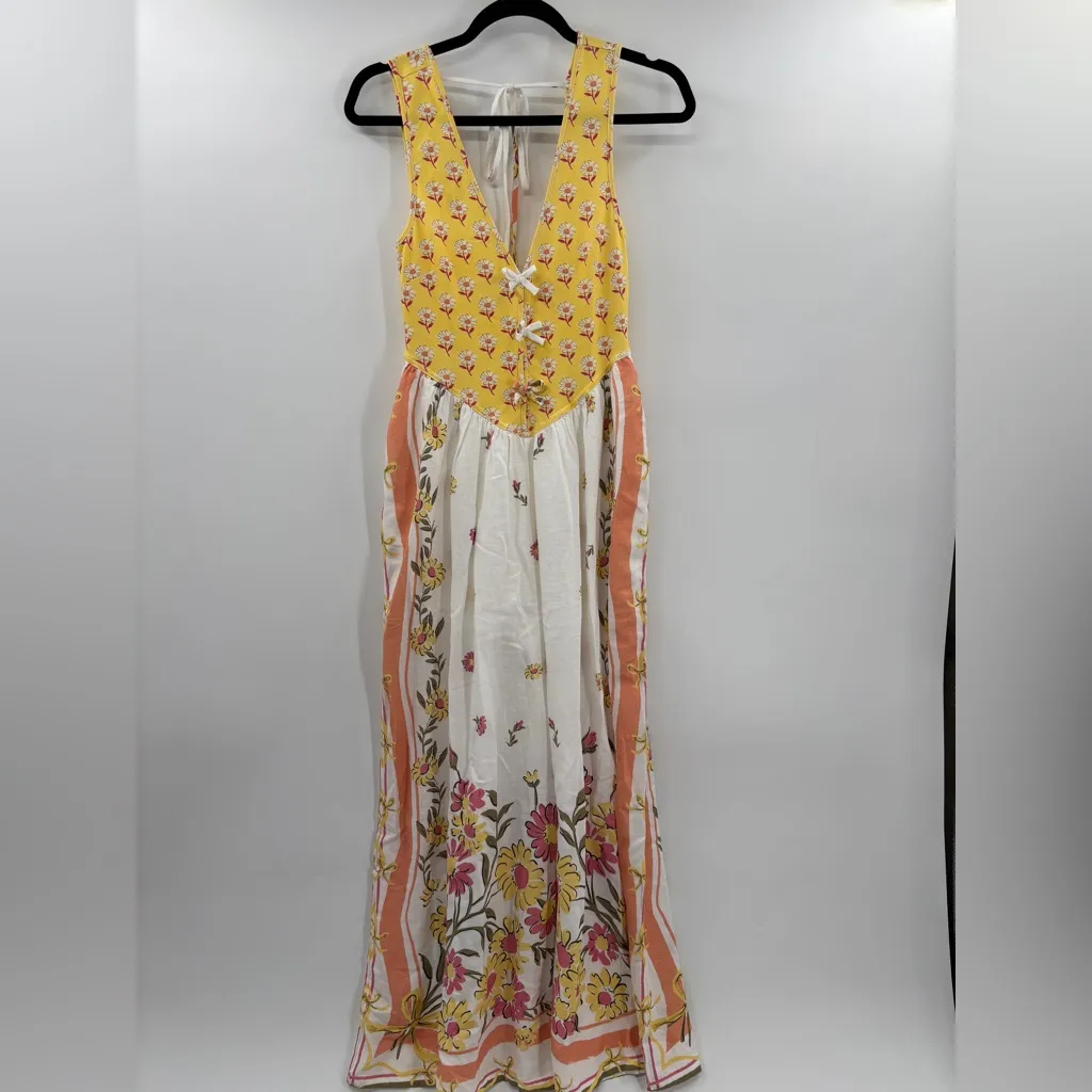 Free People Bali Honeydew Jumpsuit - Image 4