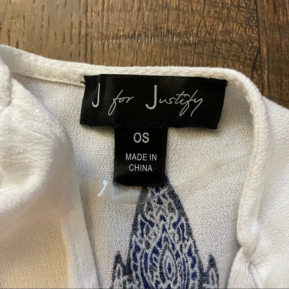 J for Justify  kimono wrap, versatile cover up - Image 9