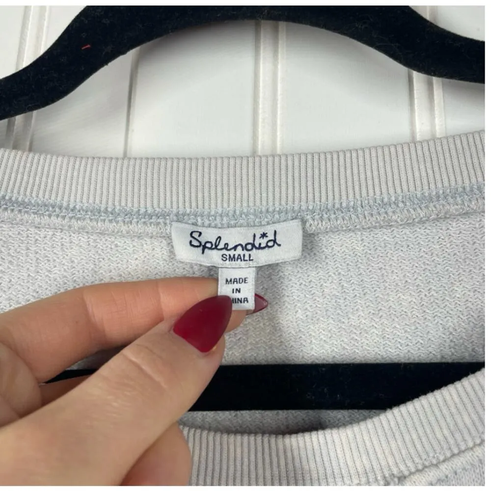 Splendid Tie-Dye Crew Neck Long Sleeve Pullover Sweatshirt Bundle of 2 Sz Small - Image 9