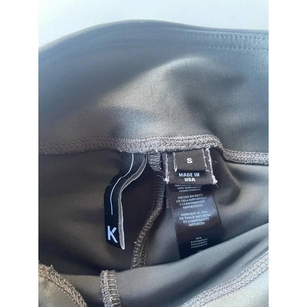 Koral Lustrous High Rise Athletic Leggings Gunmetal Size Small - Image 10