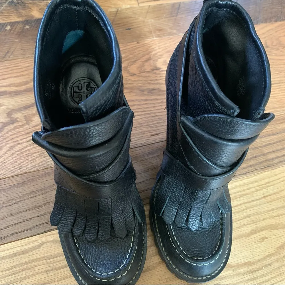 Tory Burch Leather Booties - Image 8