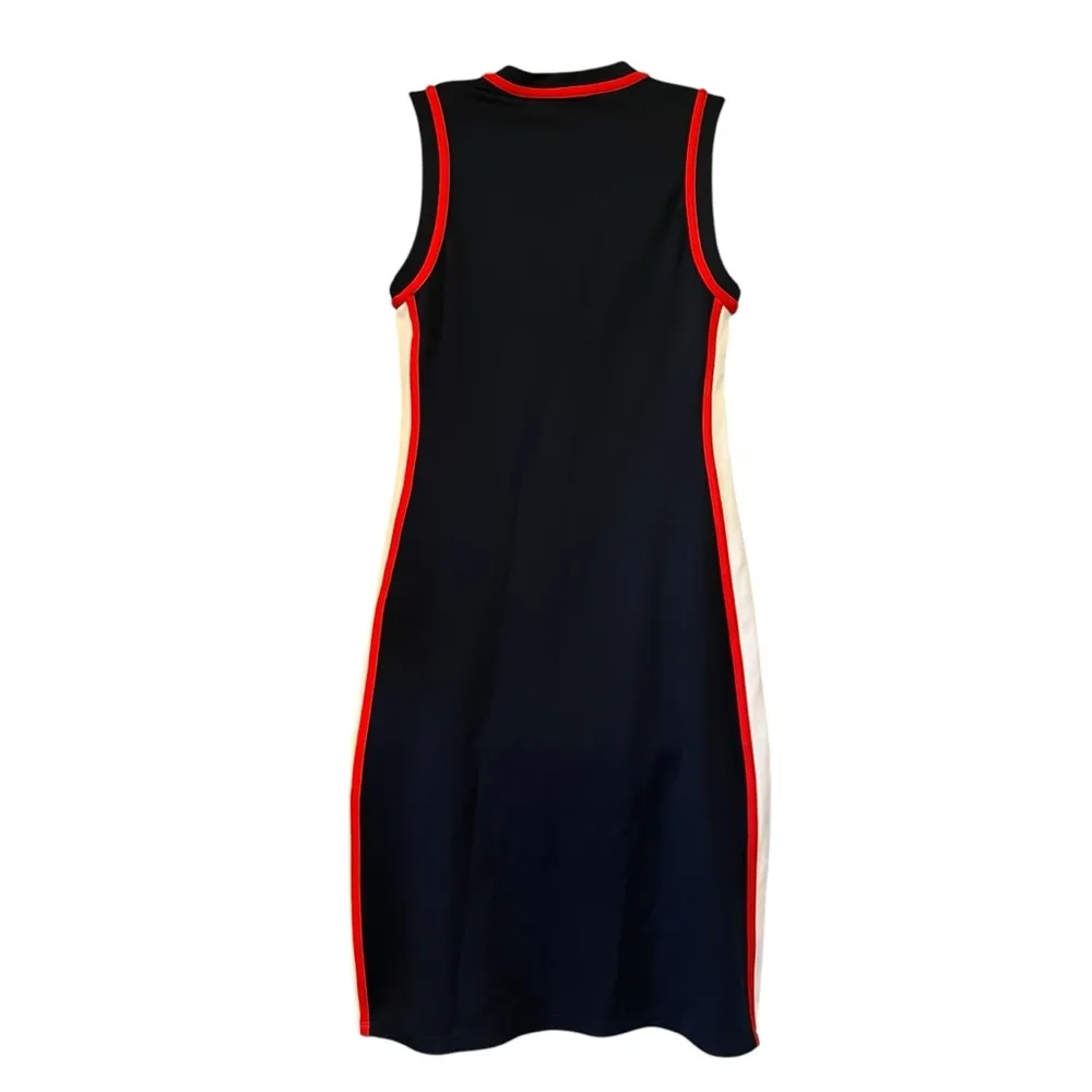 Tory Burch Sport Track Style Knit Sleeveless Dress, Sz S - Image 12
