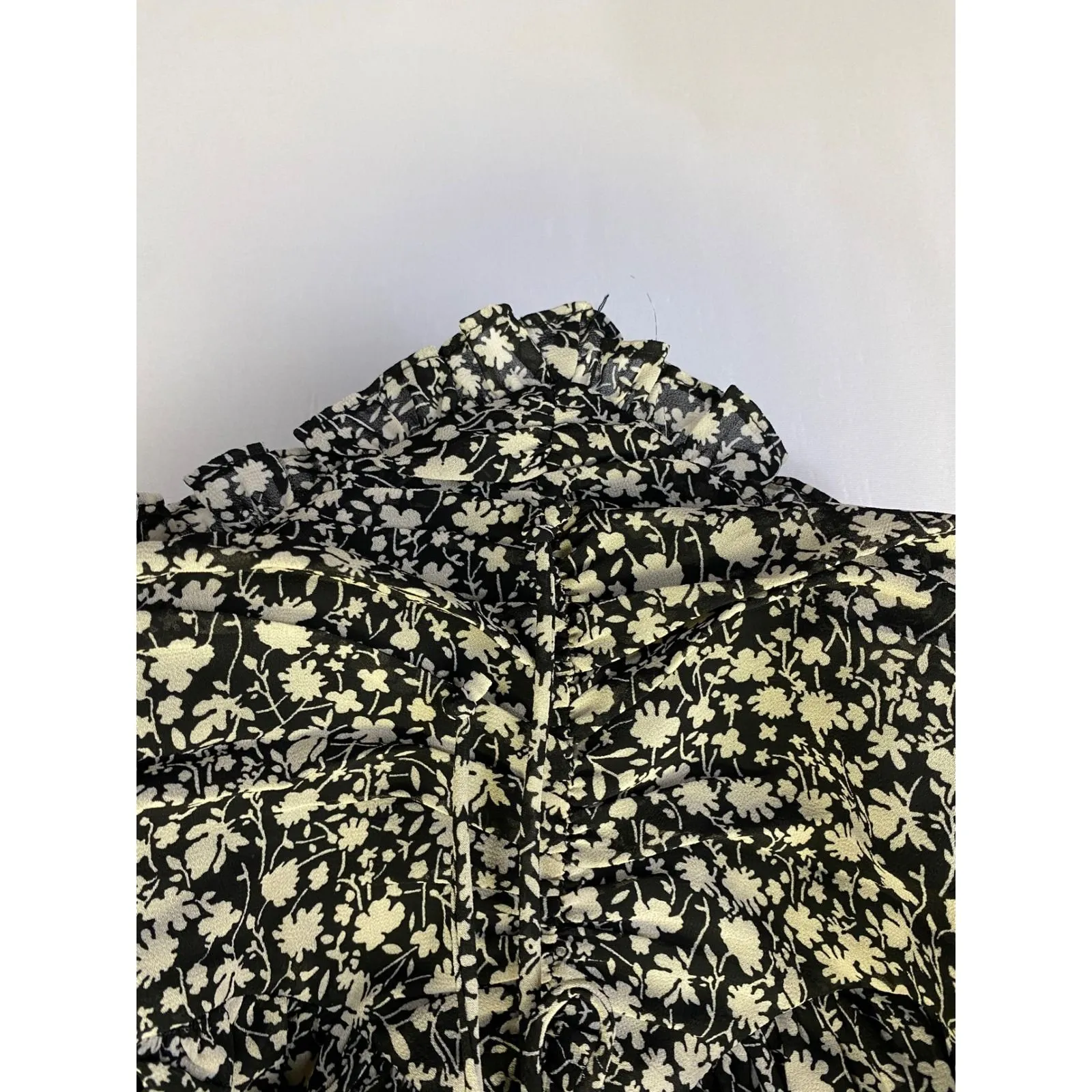 NWT Cotton Candy LA Womens Small Floral Tie Corset Crop Top Coquette Fairycore - Image 4