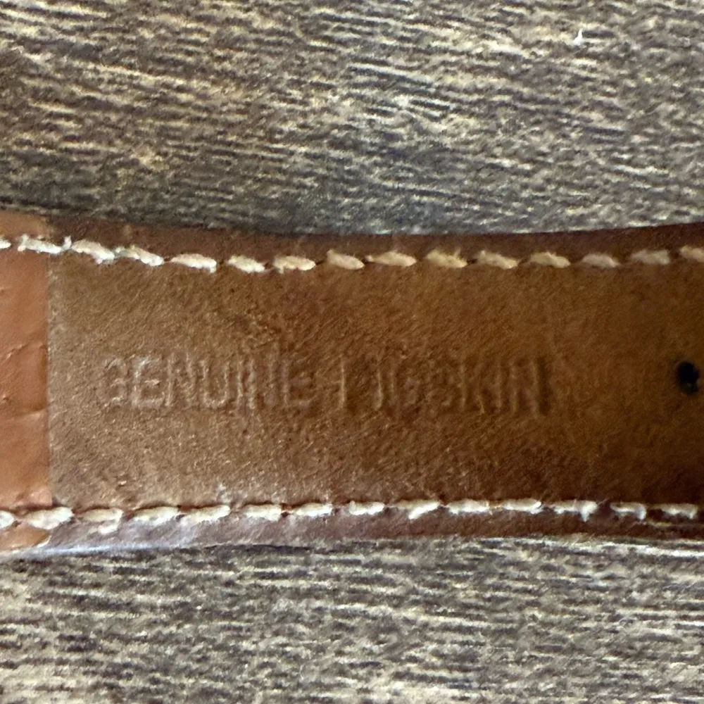 Needs Battery Vintage 90s Armitron Tweety Bird Wristwatch Pigskin Band Brown - Image 5