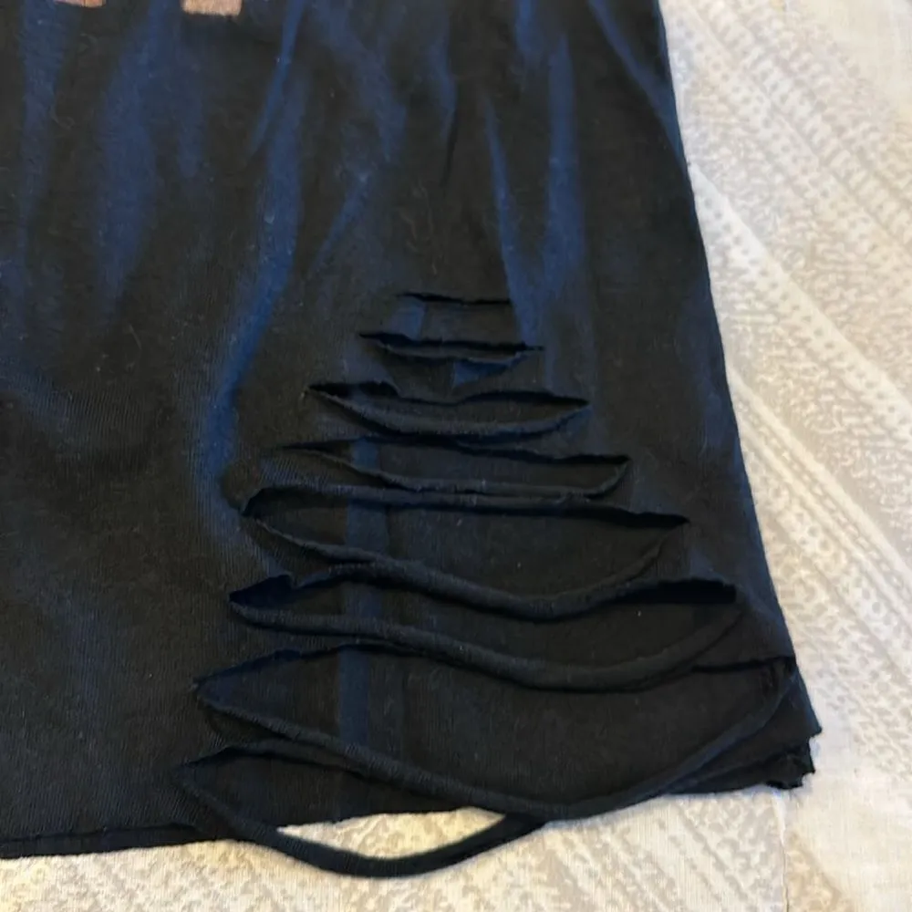 Ali & Joe Women’s ‘Nama Slay’ Black Cut Custom Tank Top Size XS - Image 3