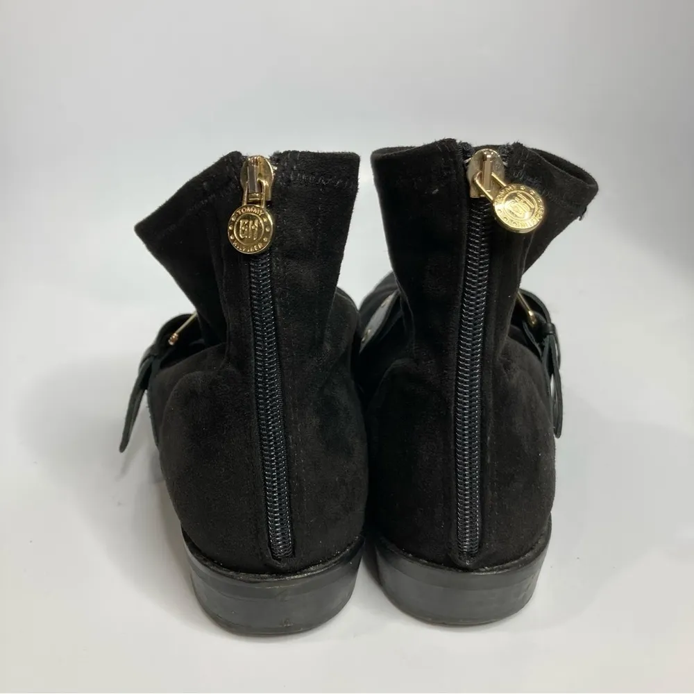 Gi Gi‎ Hadid Tommy Hilfiger black boots size 9.5 - Image 6
