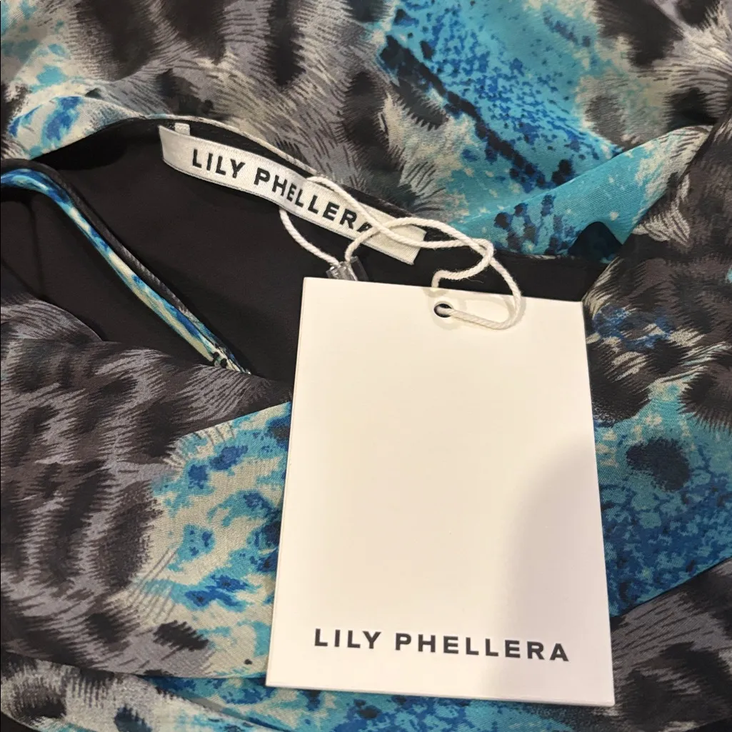 PENELOPE MINI SUMMER DRESS Blue Size XS - Image 4