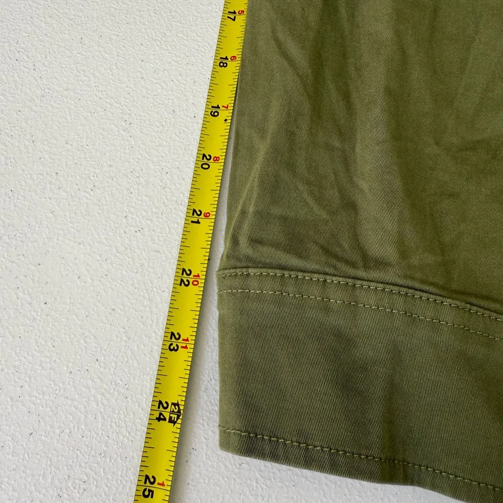 Sanctuary Army Green Armstrong Jacket Crop Utility Green Tea medium? Shacket - Image 7