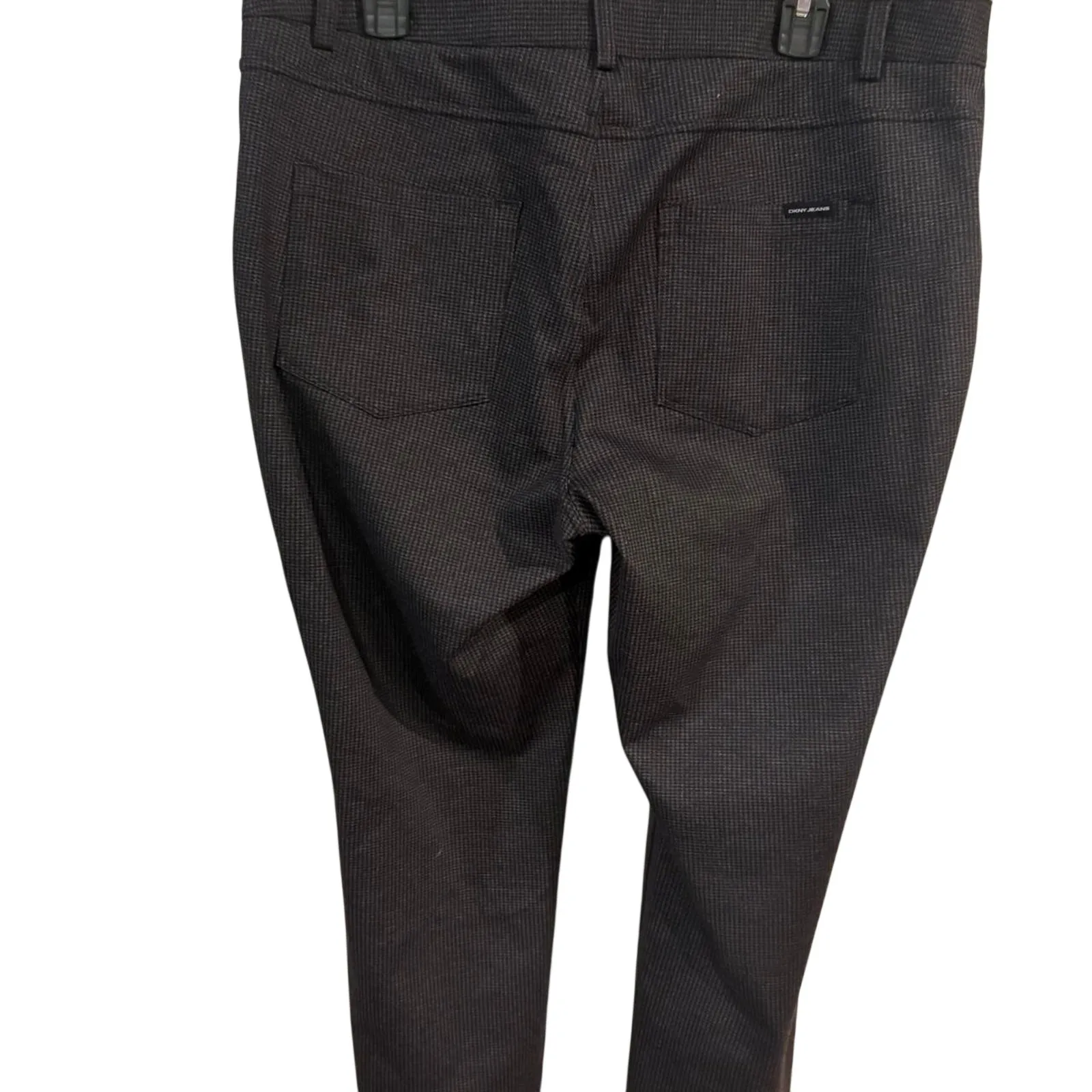 DKNY Black & gray  skinny trousers - Image 7