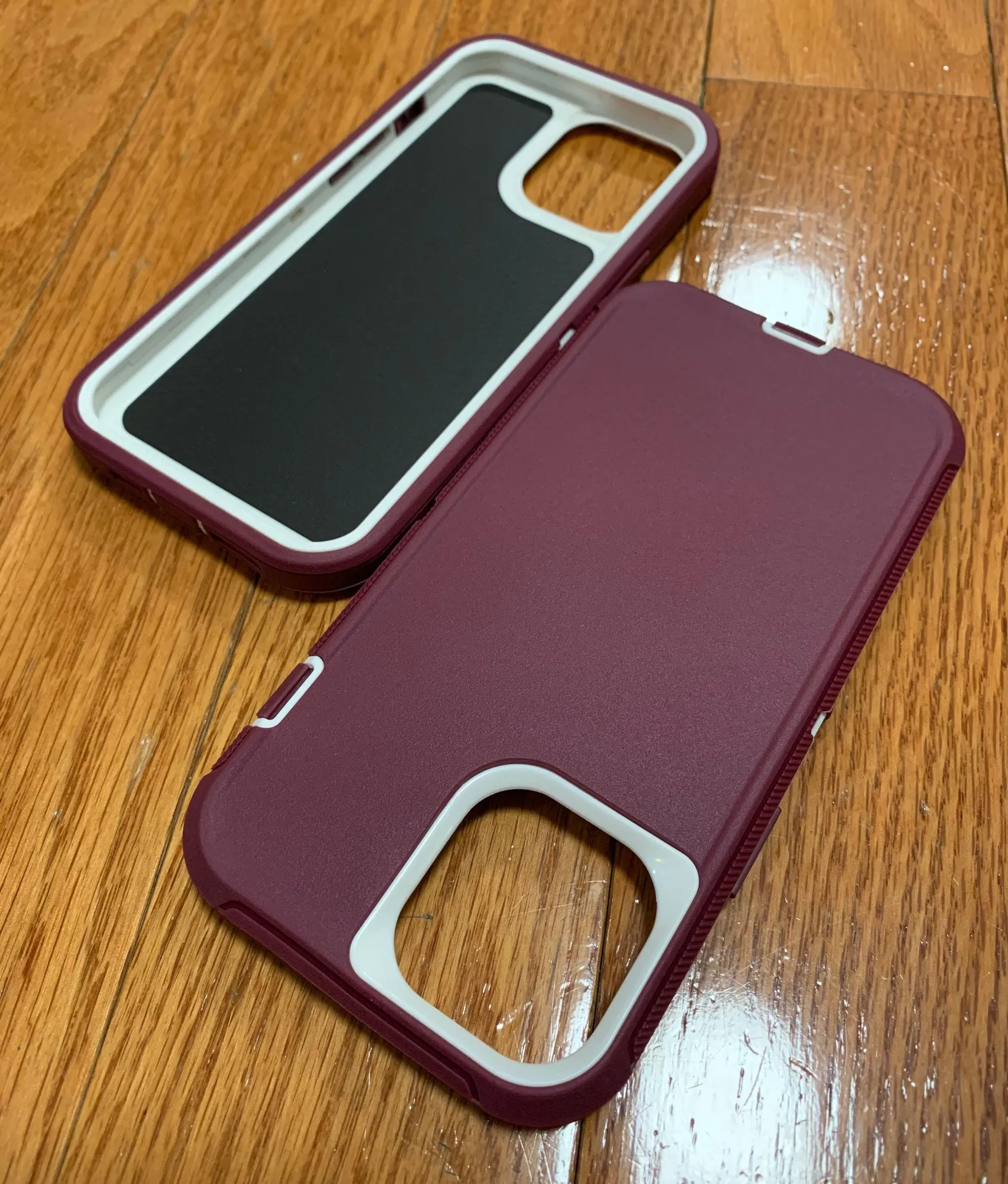 iPhone 12Pro Max Fashion Dual Layers Shockproof Defender Case - Image 4