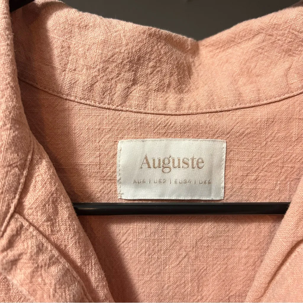 Auguste The Label Romper SIZE 2 Pink - Image 5