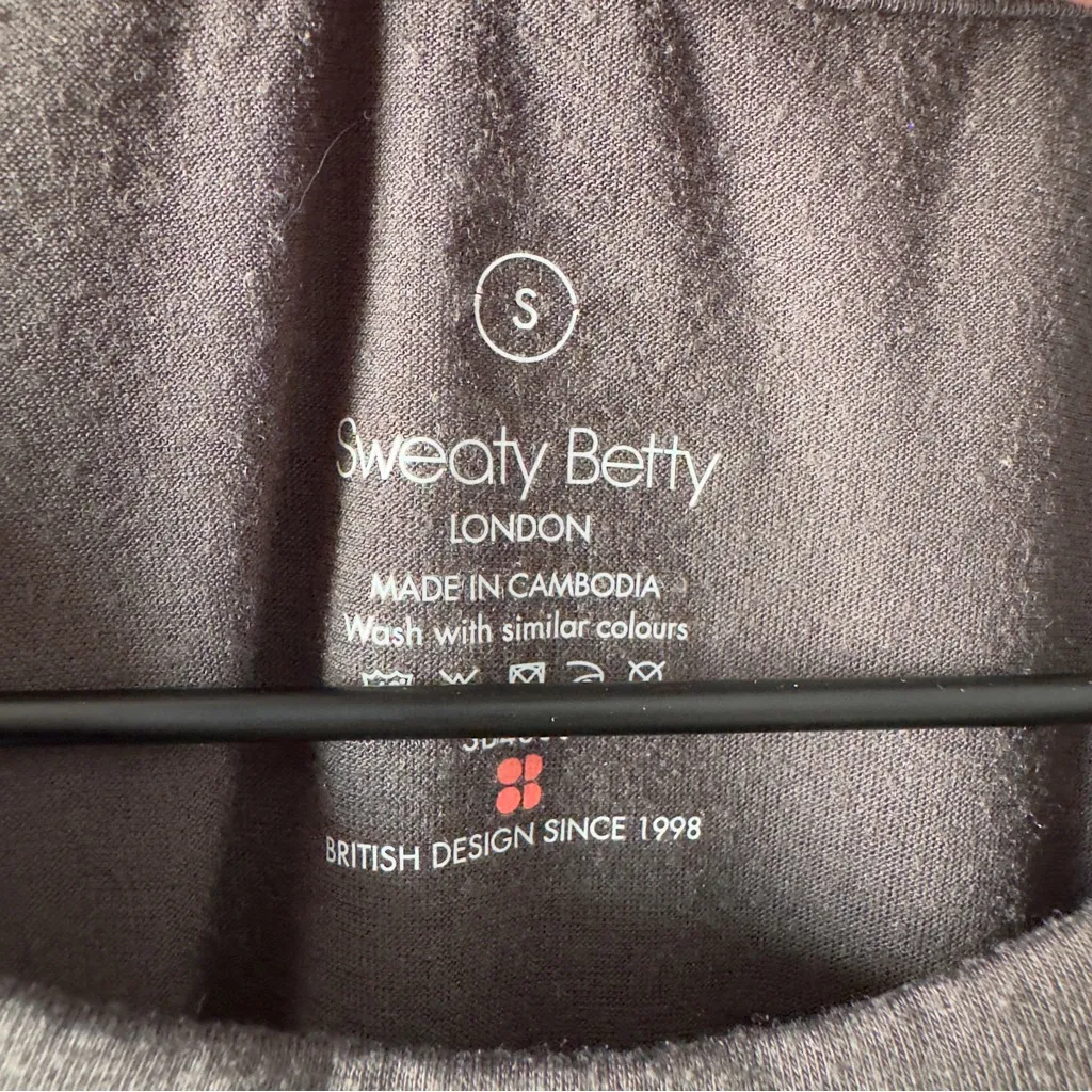 Sweaty Betty Athletic Tank Top Sleeveless casual activewear solid ruched back S - Image 8