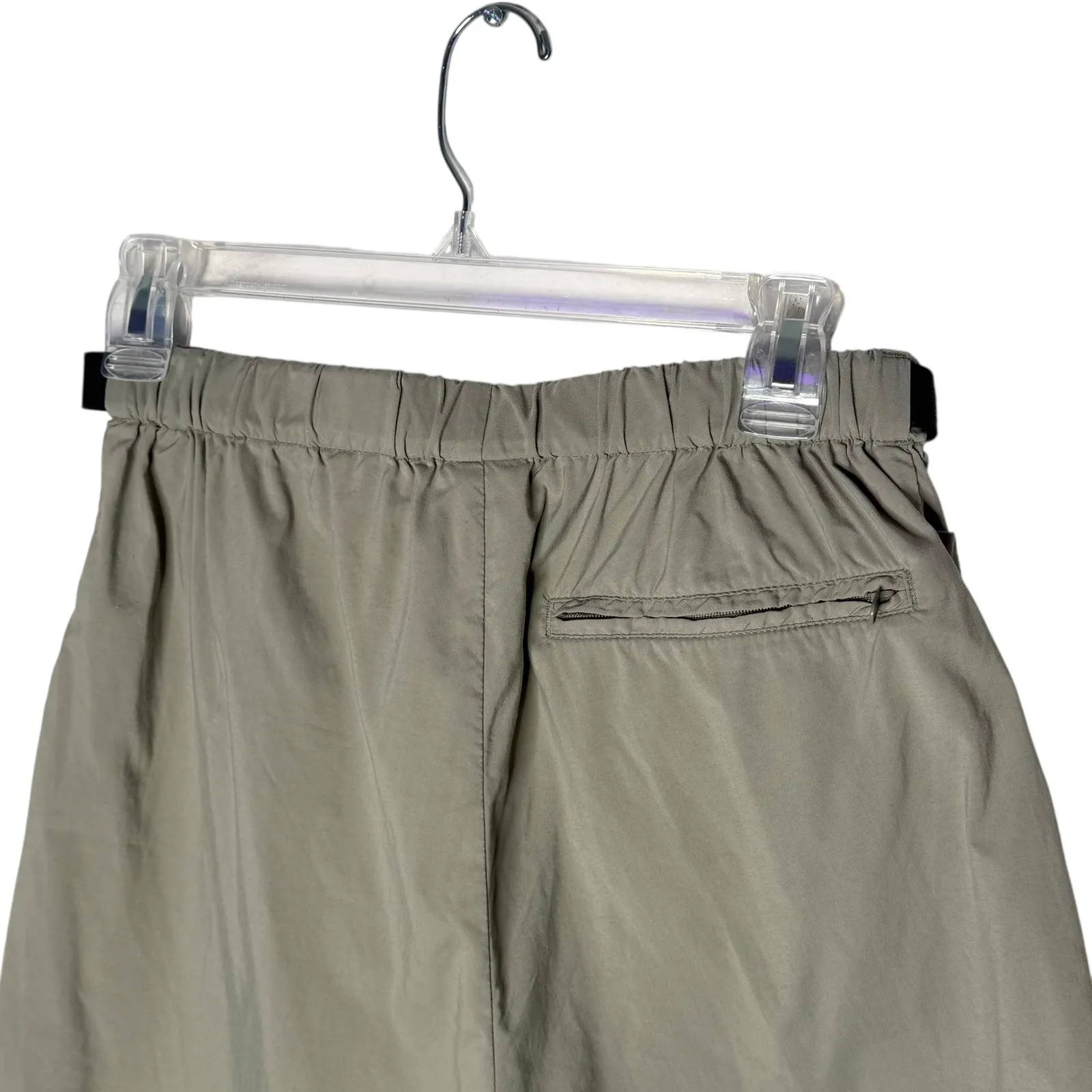 L.L.Bean Women's‎ Nylon Hiking Shorts Green Lightweight Belted Outdoor Small - Image 6