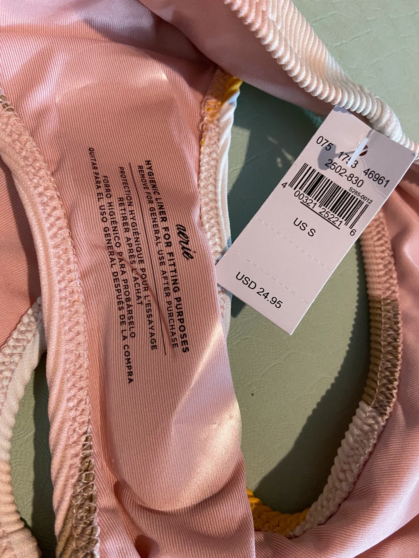 American Eagle Striped Bikini Bottoms - Image 3