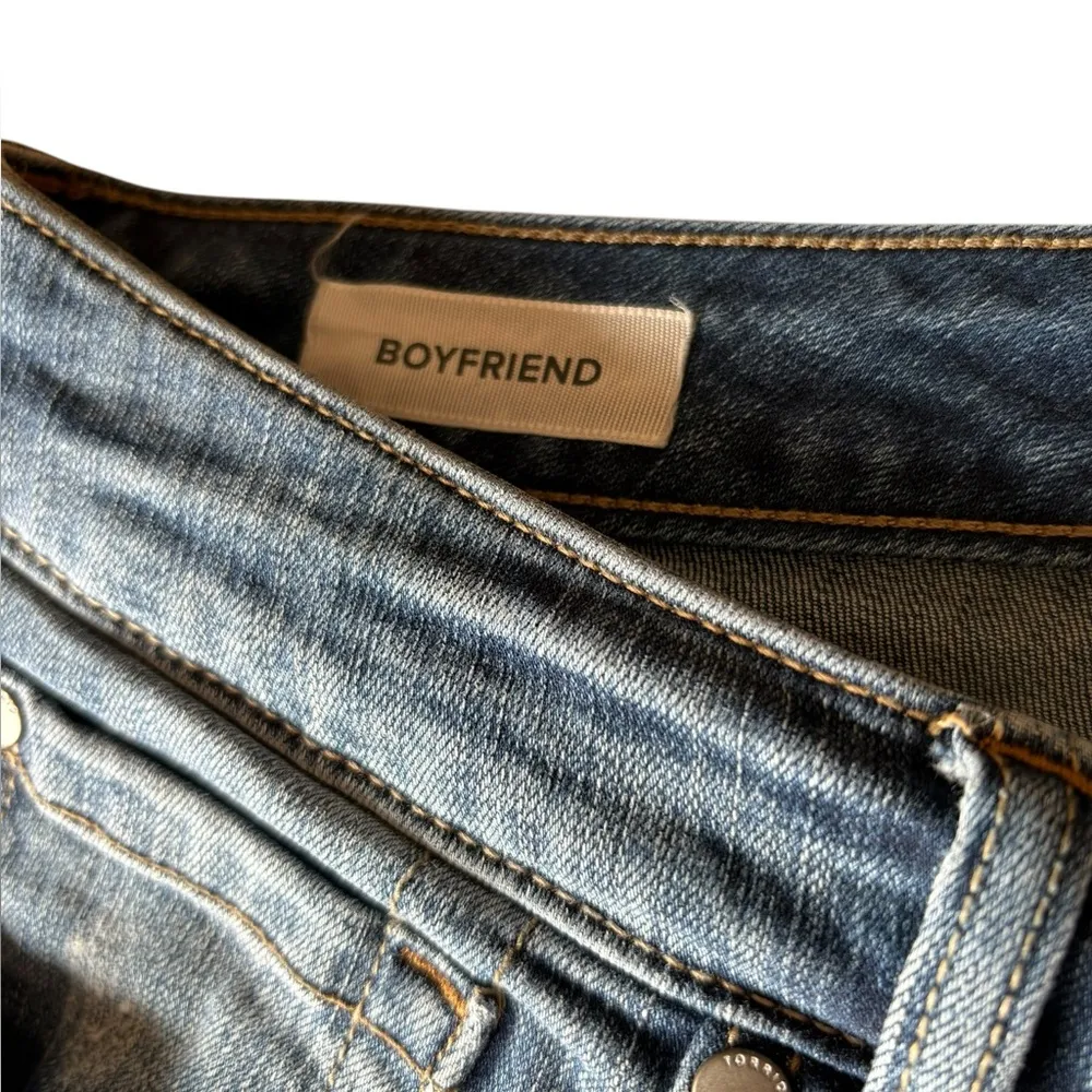 Torrid Boyfriend Jeans Distressed Patched We Swear By The Fit Womens Size 18R - Image 8