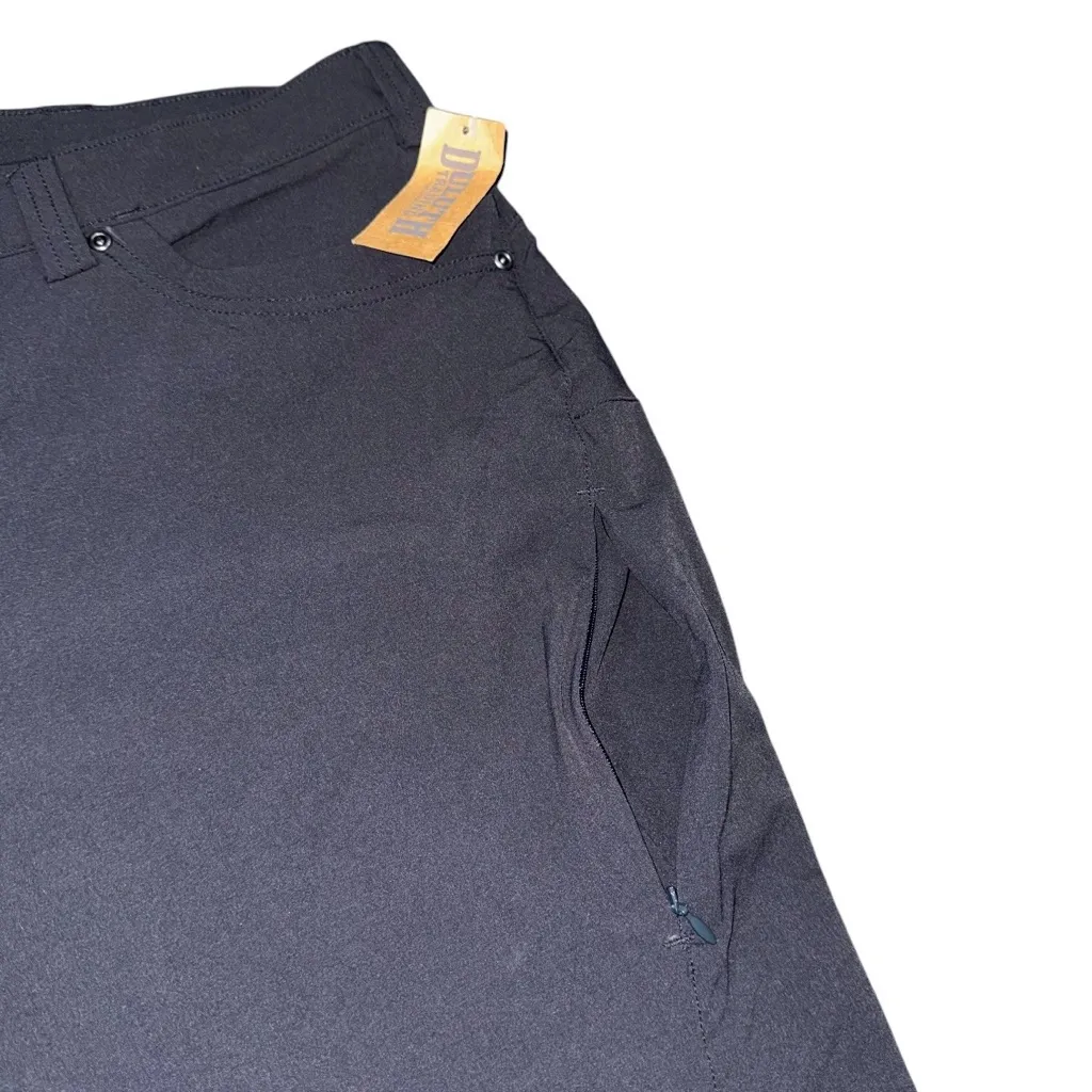 NWT Duluth Trading Co Flexpedition Bootcut Pants Black Women’s 28W x 31 Stretch - Image 7