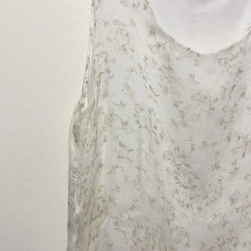 Alice + Olivia Watercolor Floral Blouse - Image 4