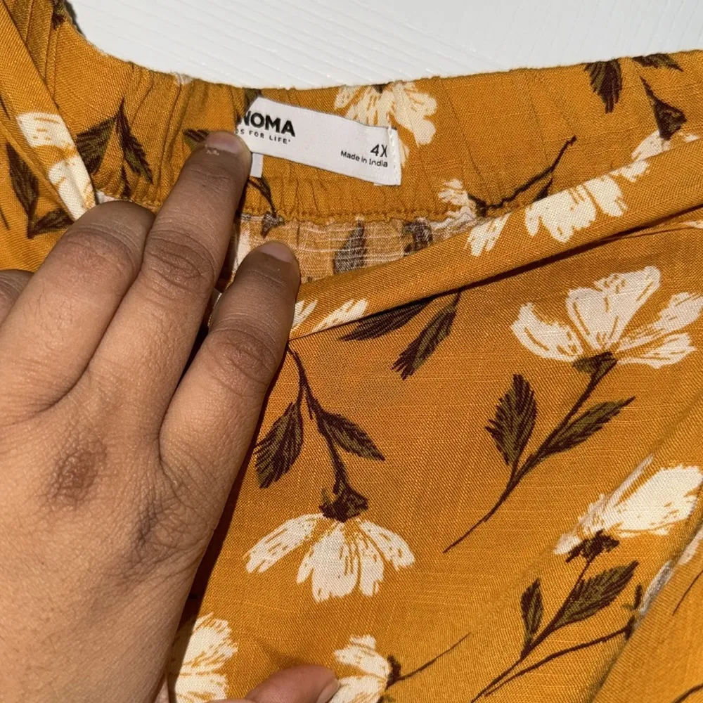 Sonoma womens Wrap Ruffle Maxi/Midi Hi-Low floral Skirt 4X NWT - Image 6