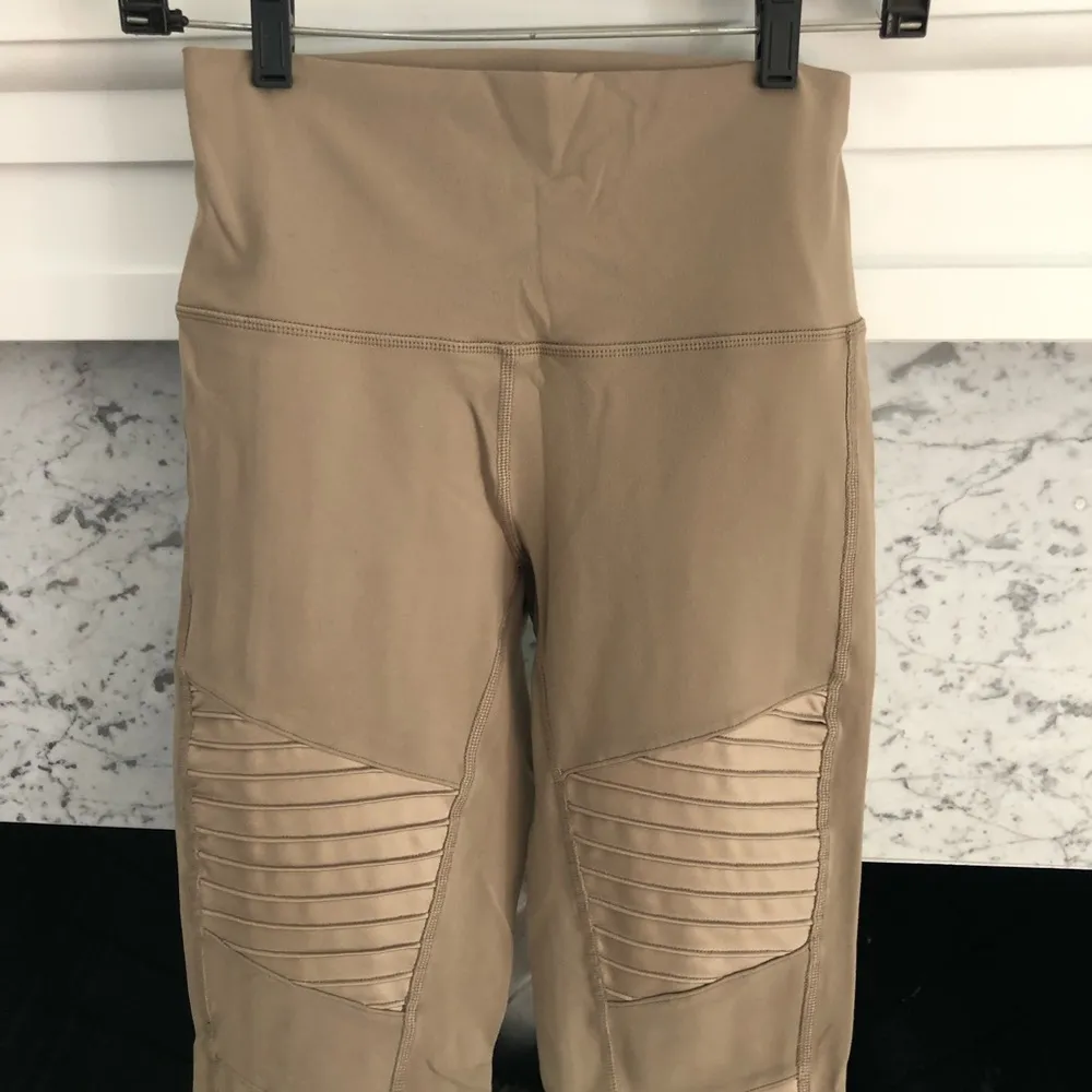 Alo Yoga High Waisted Moto Leggings - Image 3