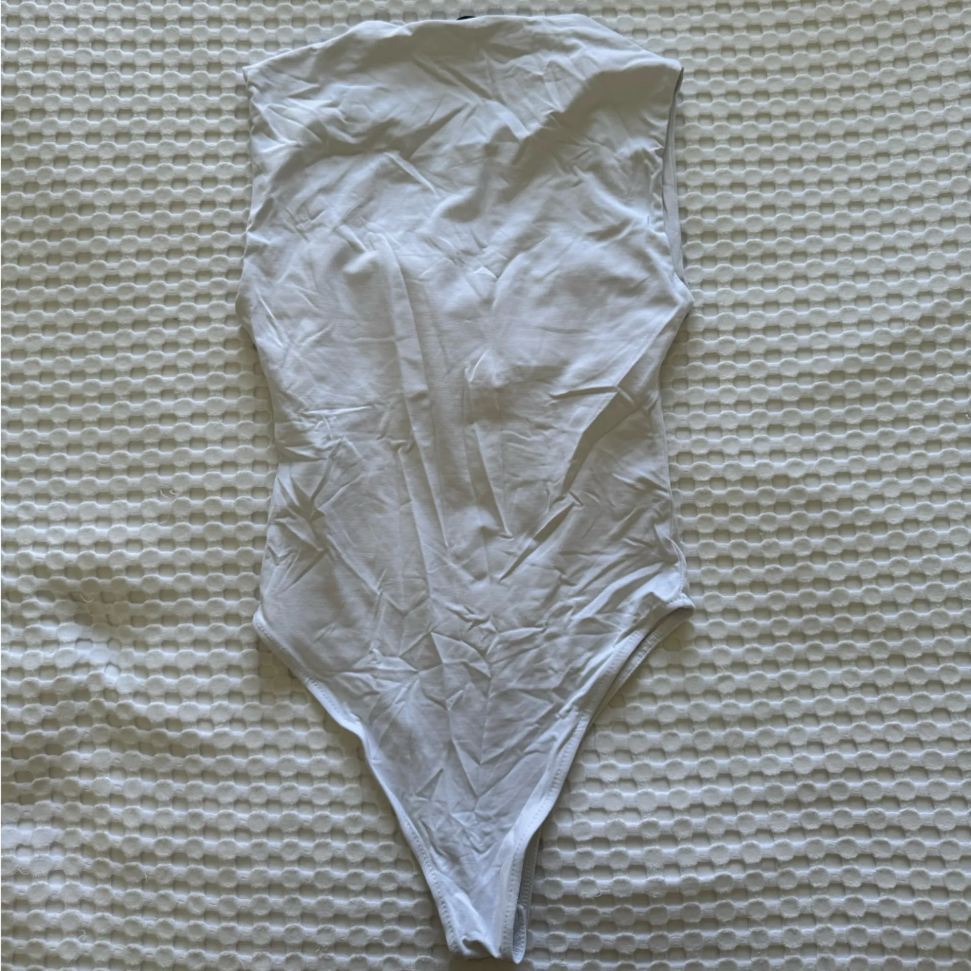 Zara White Chemise Bodysuit - Image 2