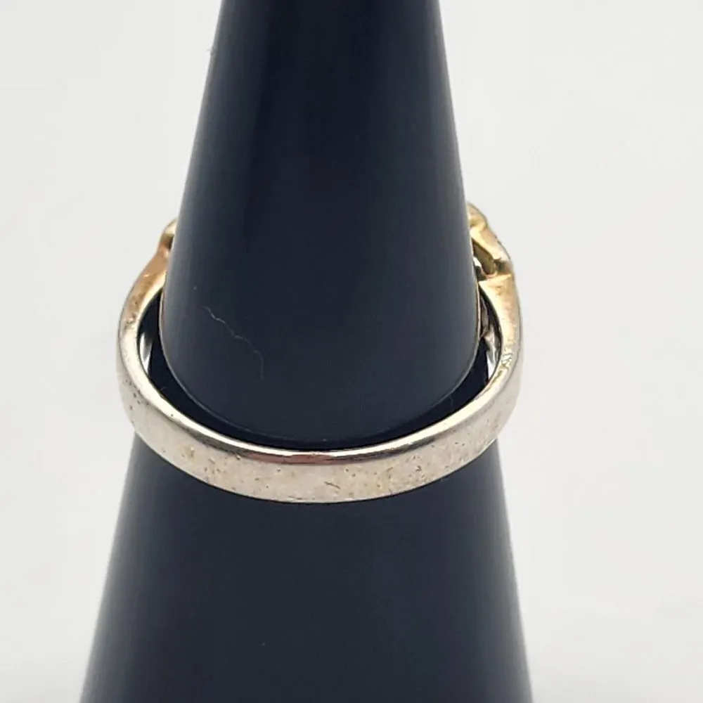 Premier Designs Symphony Silver Tone & Dark Brown Ring (7.5) - Image 4