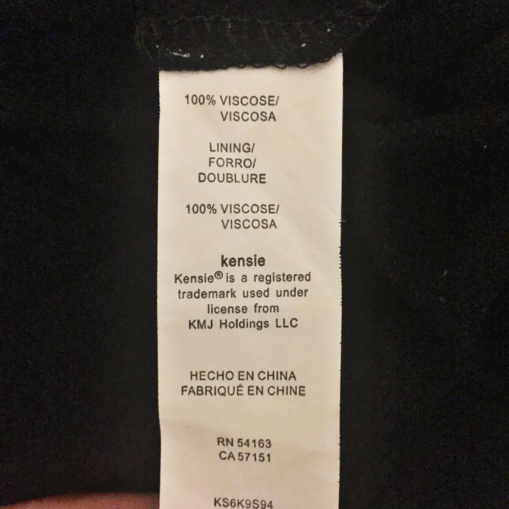 Kensie Green, Black and White  Quicksand Tank Dress Size M - Image 4