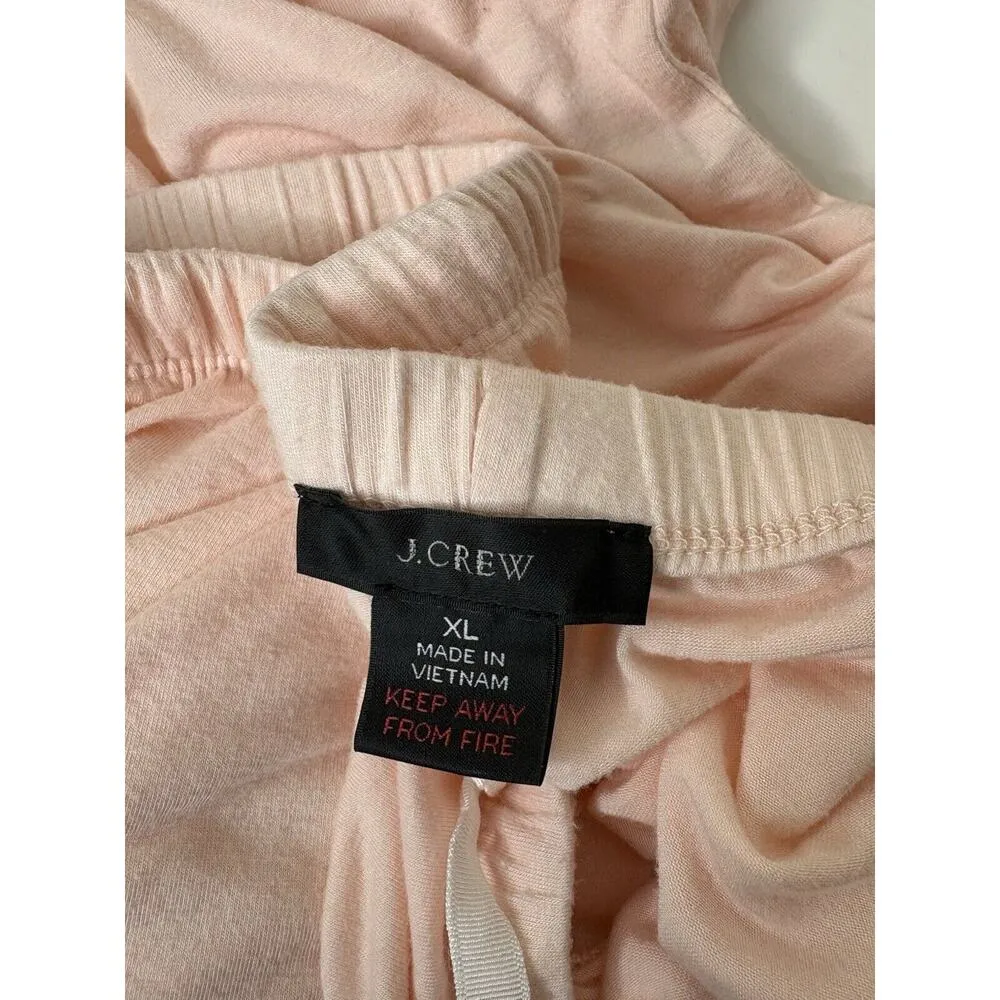 J Crew Re-Imagined Womens Size XL Pajama Set Dreamy Lyocell Blend 2 Piece Pink - Image 13