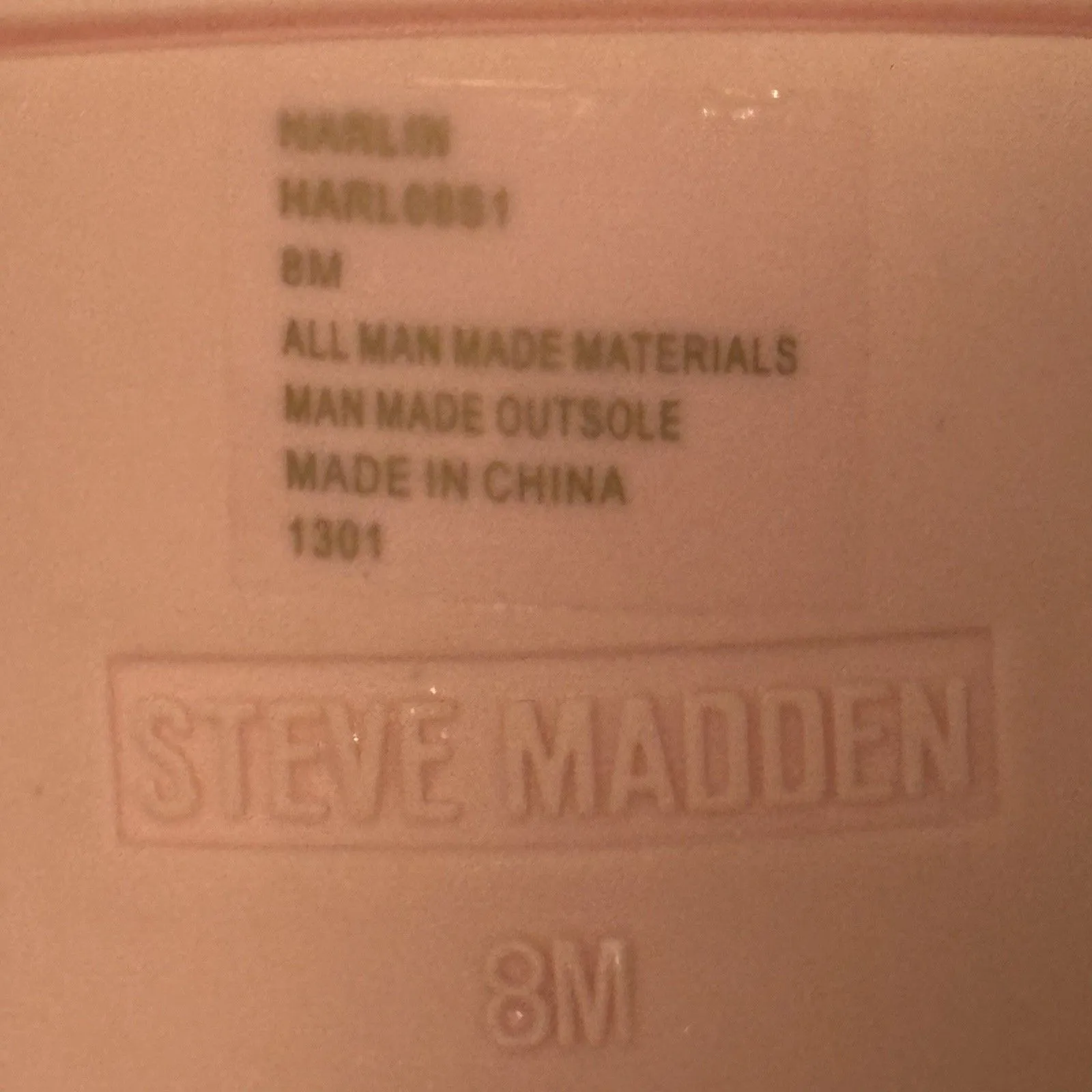 Steve Madden Women’s Harlin Chunky Pink Sandals Size 8M - Image 9