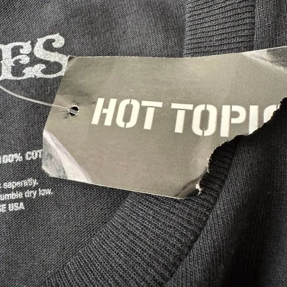 Hot Topic‎ Fairies by Trick 4Tricks Deer Black Plus Size Tee Size 2 NWT - Image 3