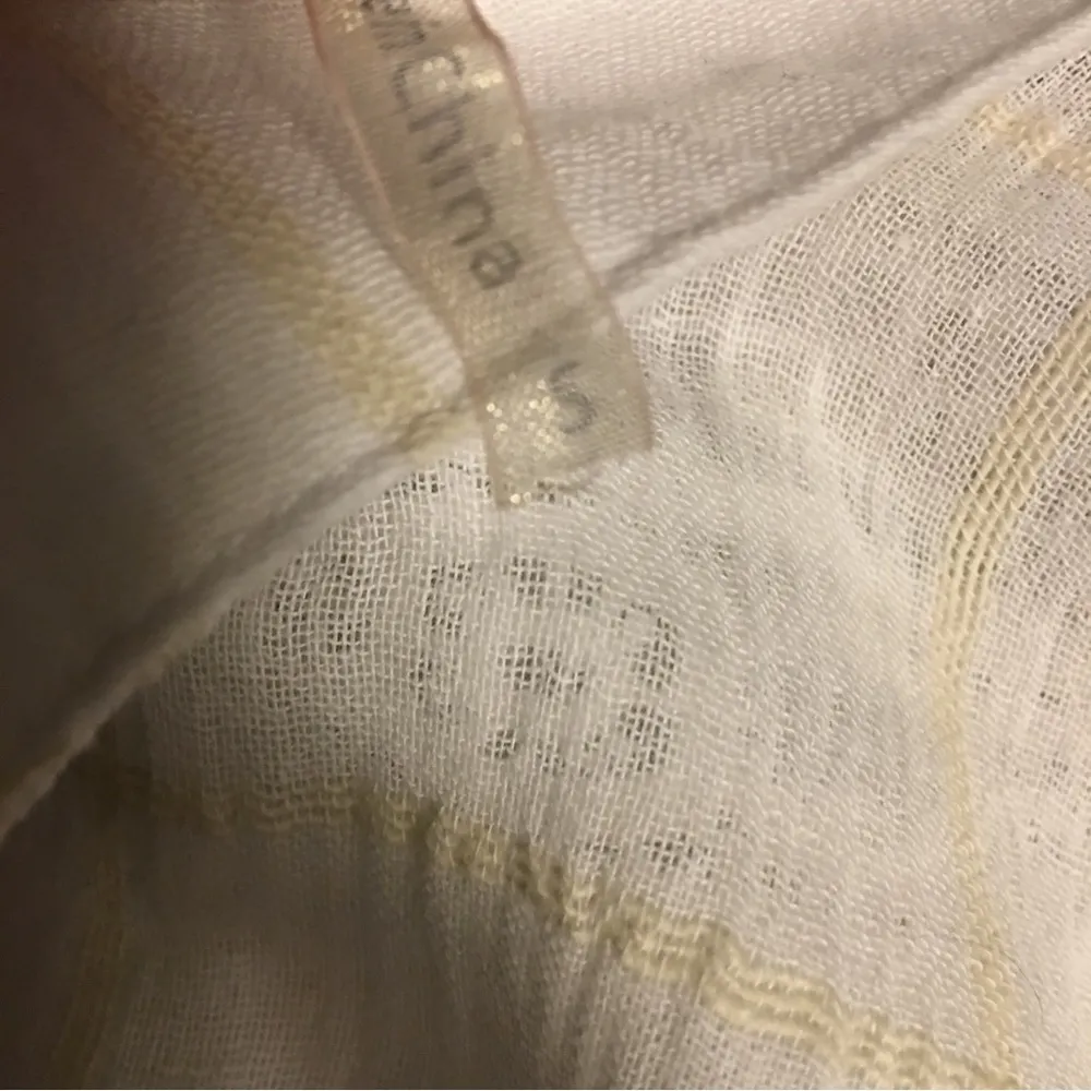 White Plaid Button Up Tunic - Image 14