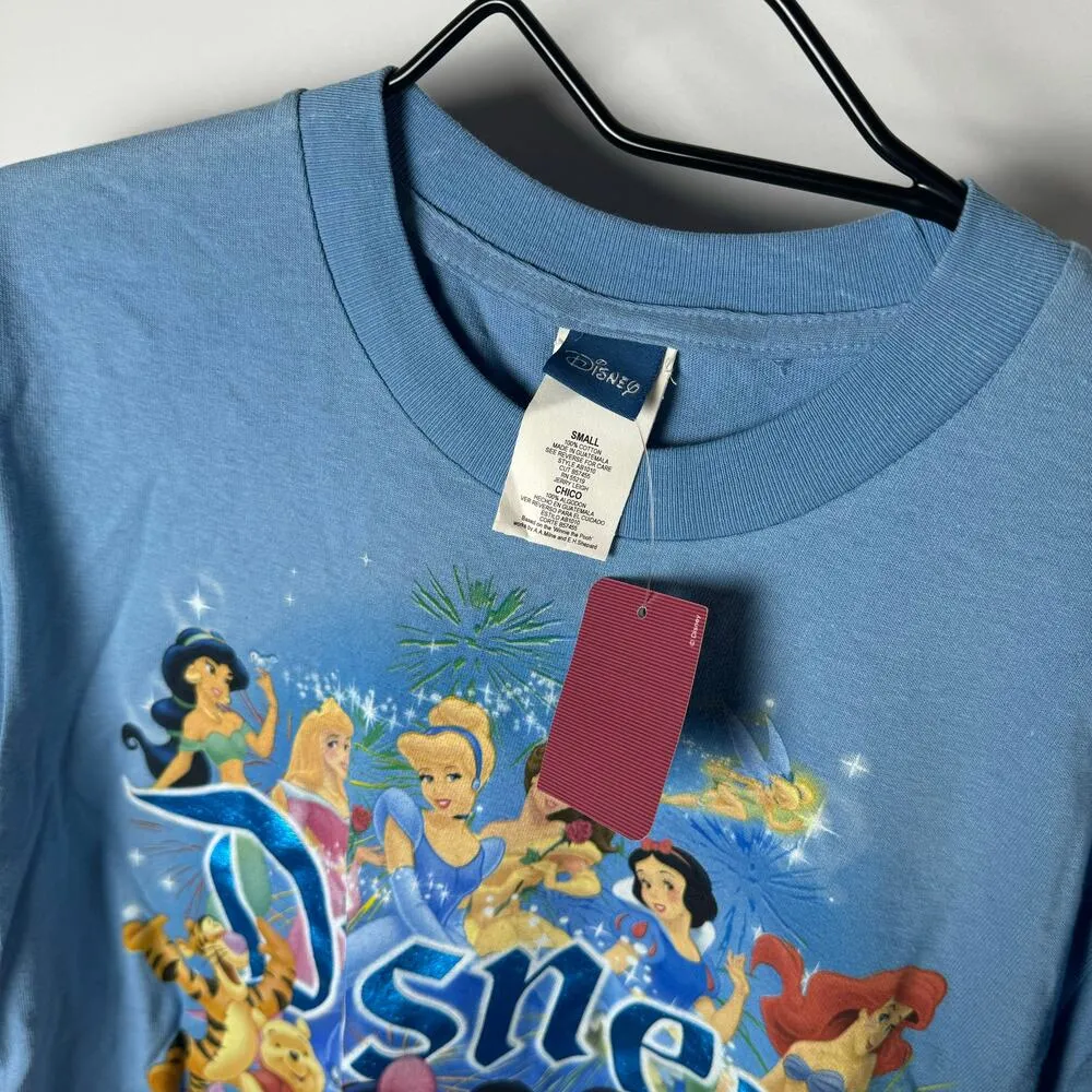 world Disney Character T-Shirt Florida Vintage Parks NWT Size Small - Image 8