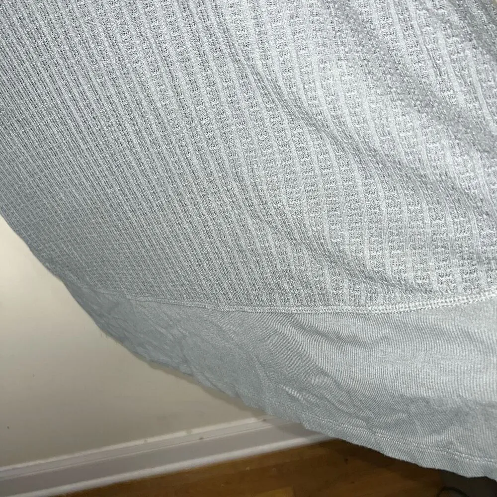 Bob Timberlake Thin Thermal Knit Henley Long Sleeve Banded Shirt - Image 10