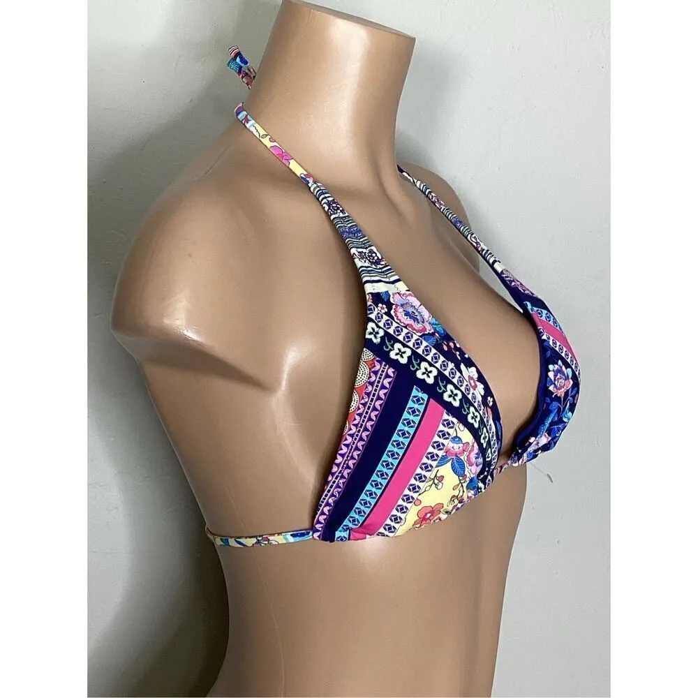 New. Johnny Was floral bikini top. Small. Retails $110 - Image 9