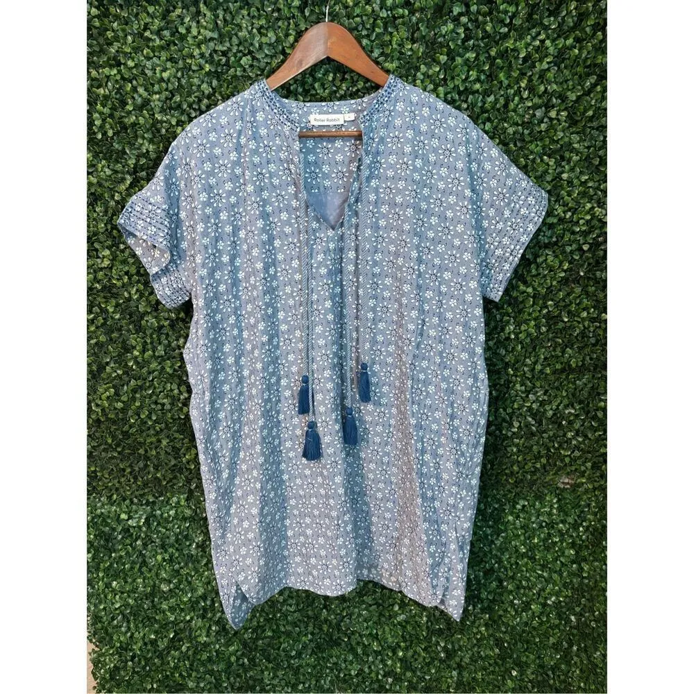 Roller Rabbit Wythe Tunic Dress Sz Medium - Image 3