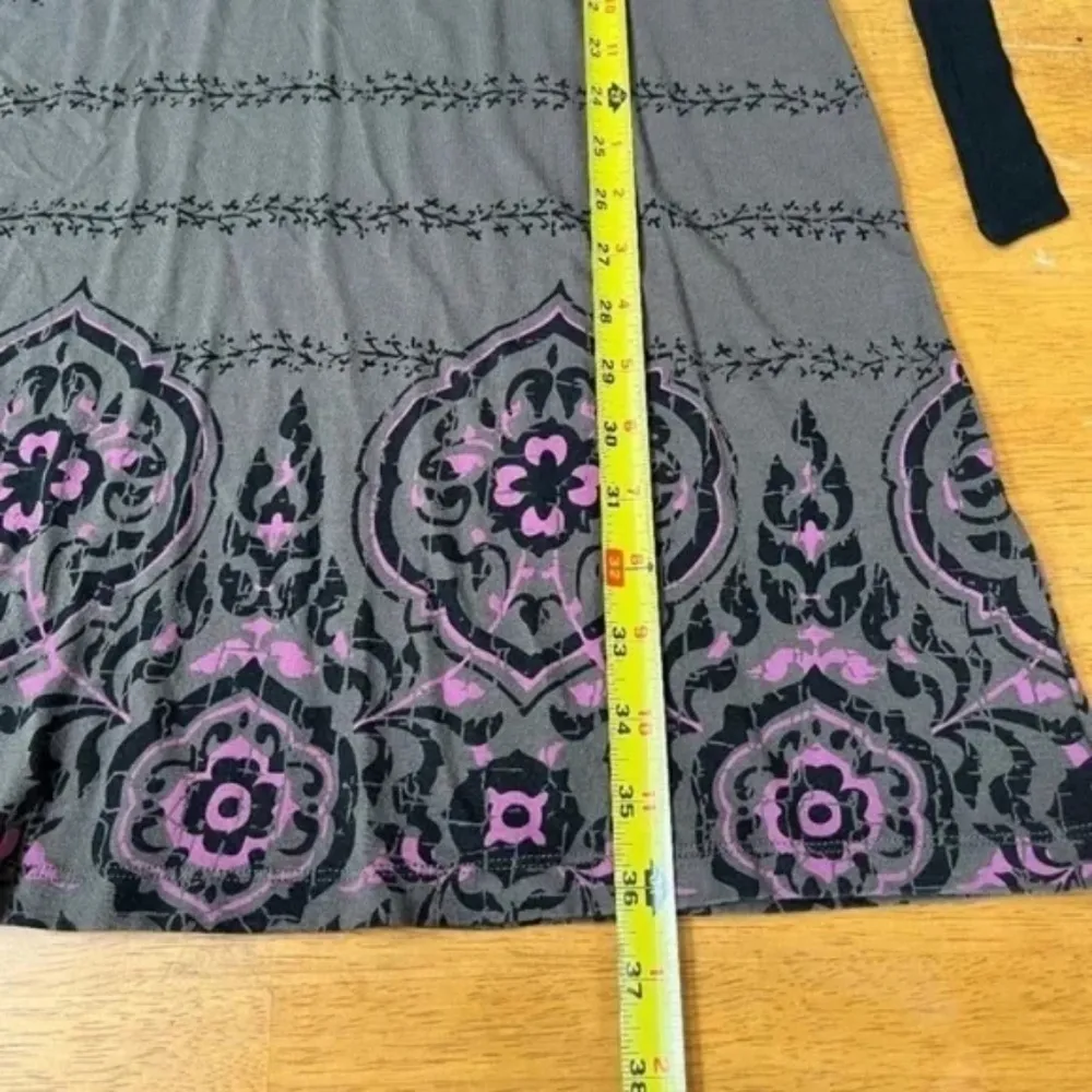 Athleta Santorini Brown Tank Midi Dress V‎ Neck Waist Tie Built in Bra, Size S - Image 8